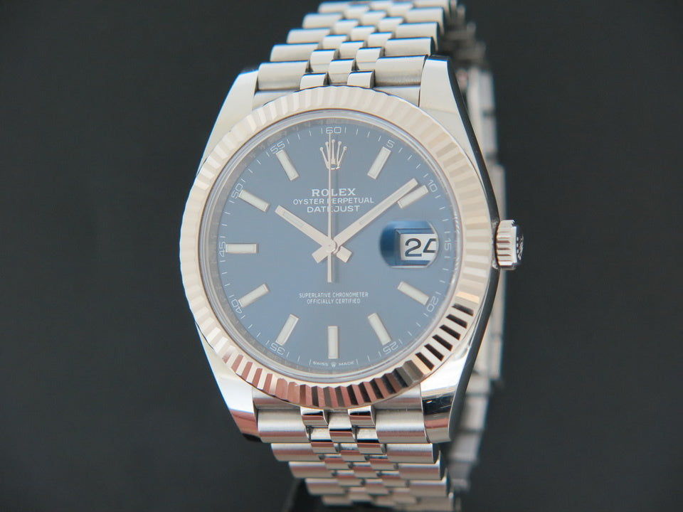 Rolex Datejust 41 Blue Dial 126334 (1)