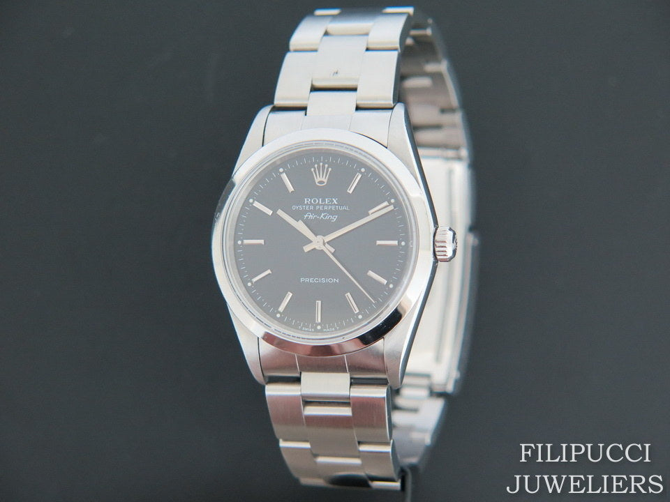 Rolex Air-King Black Dial 14000  (1)