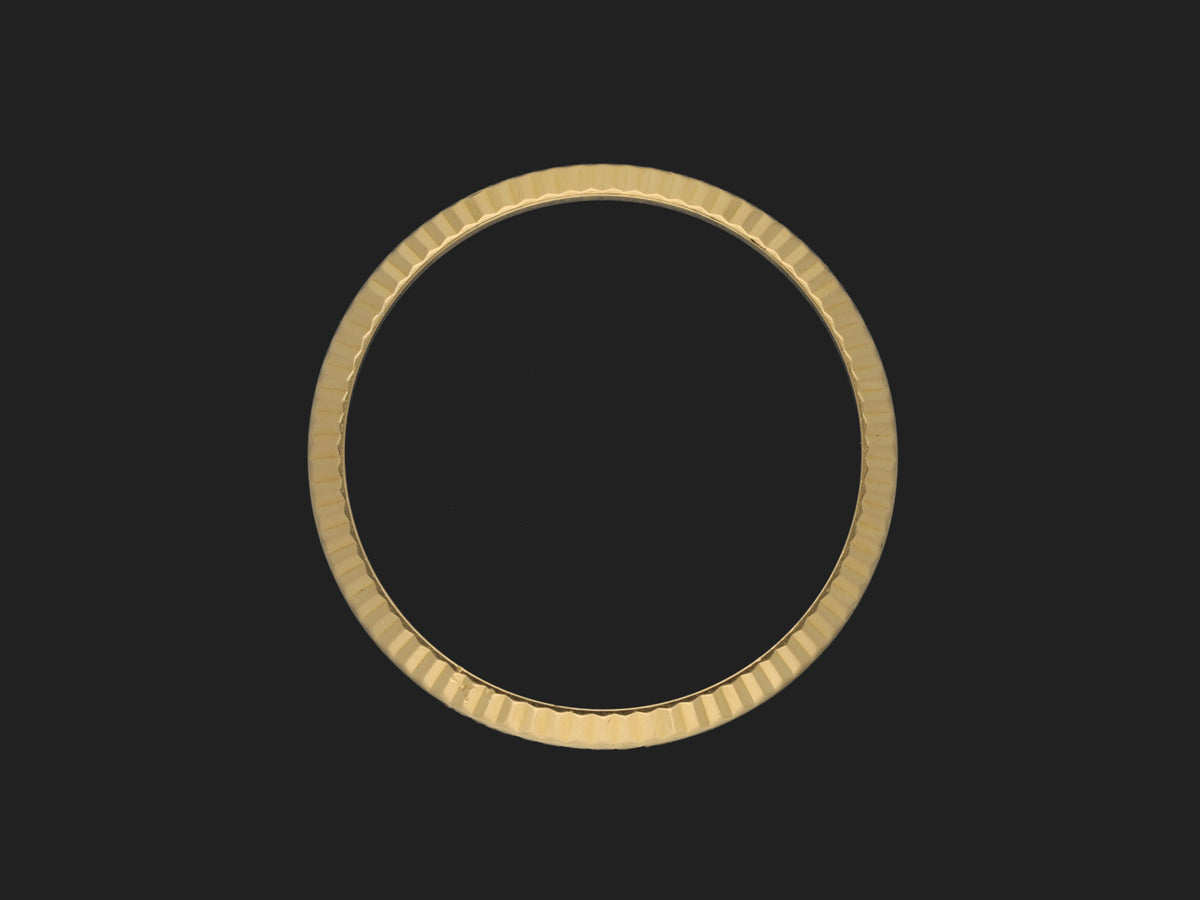 Rolex Yellow Gold Fluted Bezel for 36mm (1)