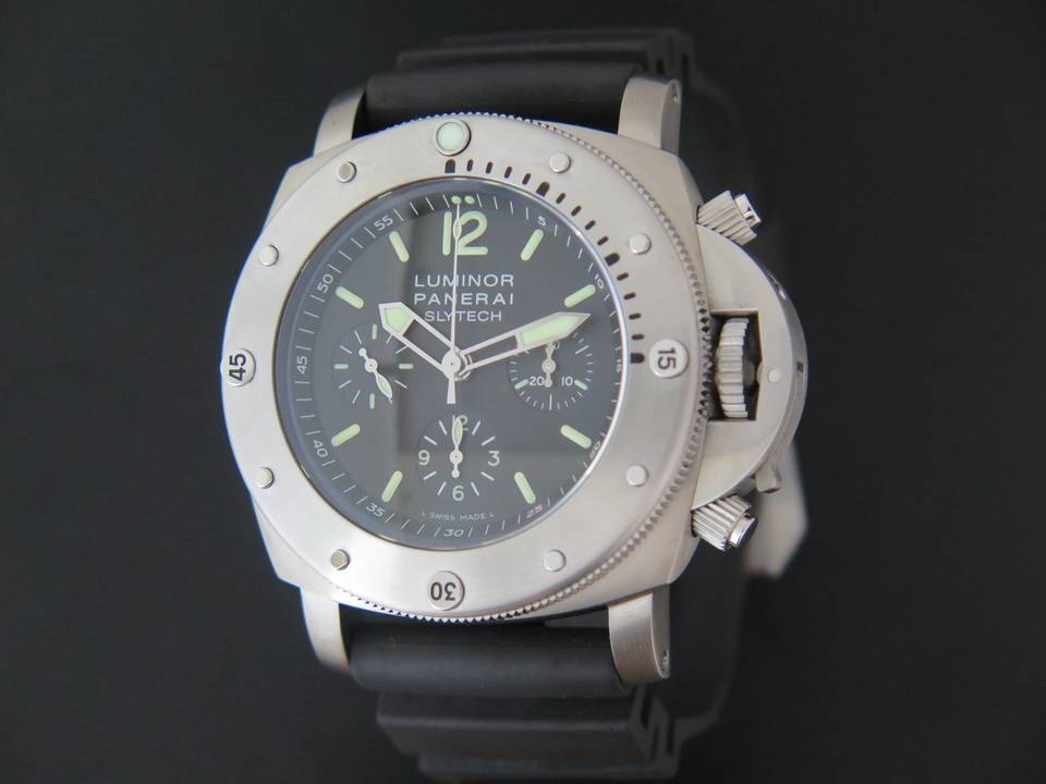 Panerai Luminor 1950 Submersible Chrono Slytech PAM202 (1)
