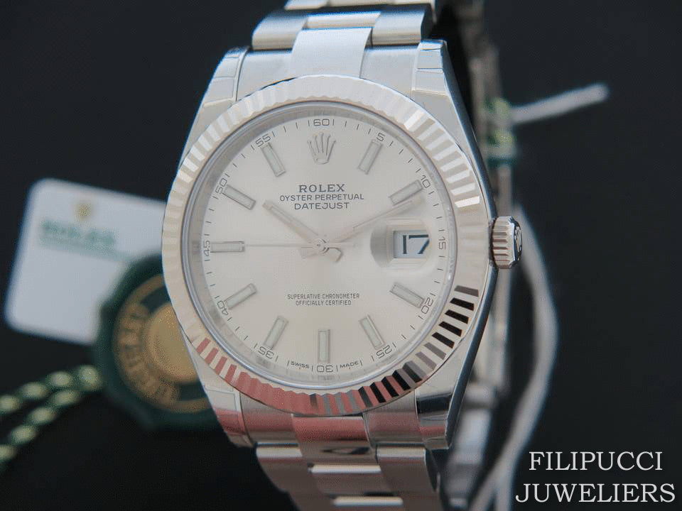 Rolex  Datejust 41 Silver Dial NEW 126334     (1)