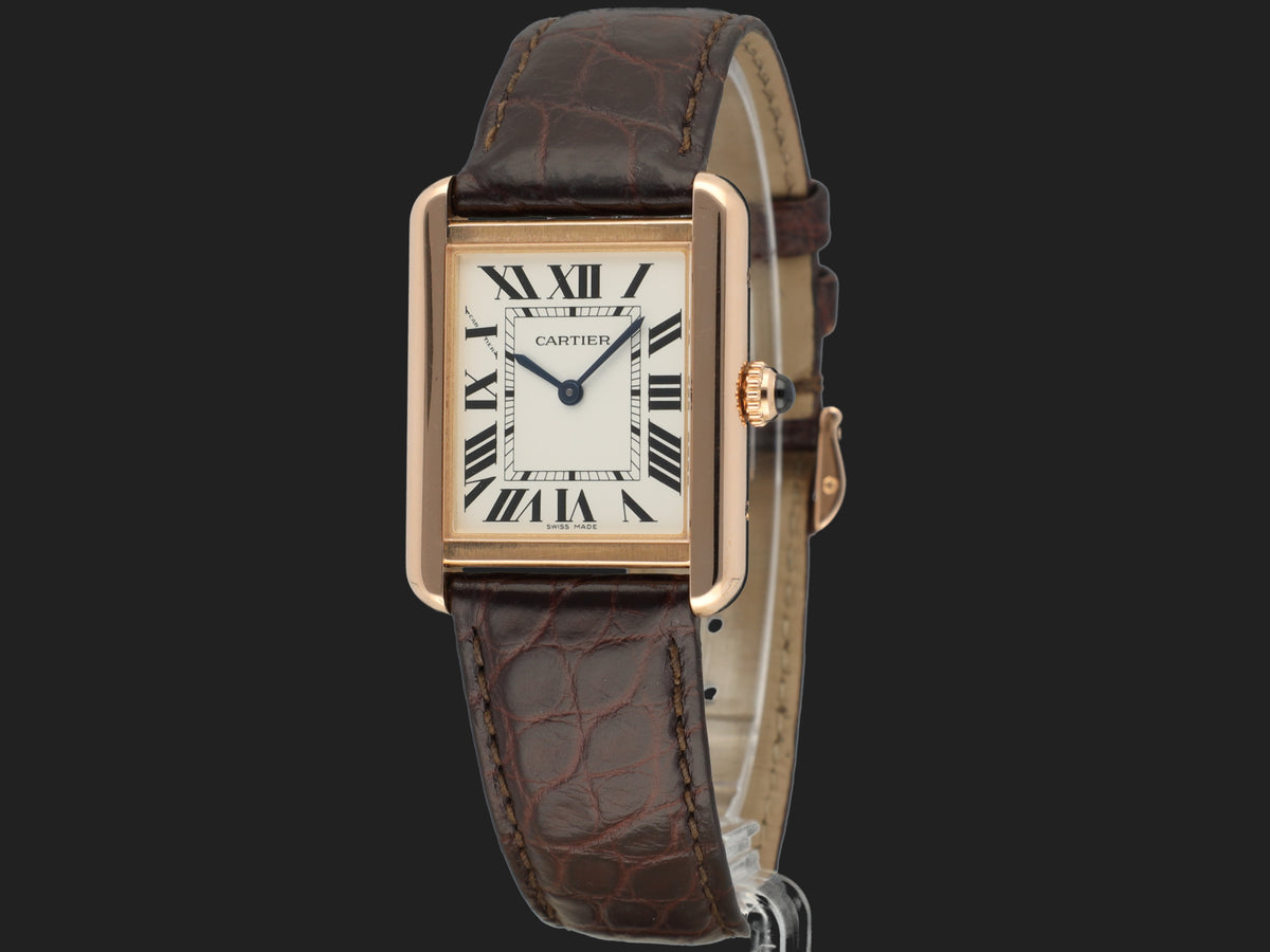 Cartier Tank Solo Small Rose Gold W5200024 / 3168 (1)