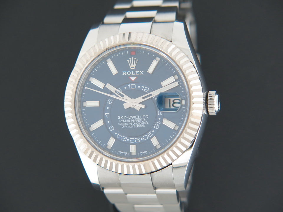 Rolex Sky-Dweller Blue Dial 326934  (1)