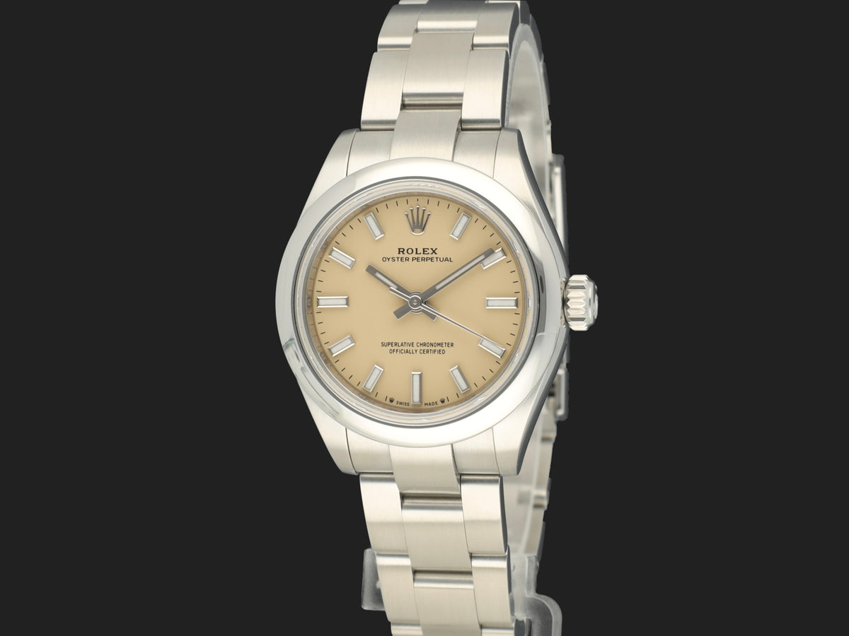 Rolex Oyster Perpetual 28 Beige Dial 276200   276200 (1)