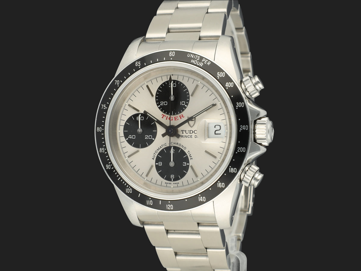 Tudor Prince Date 'Tiger' Silver Dial 79260 (1)