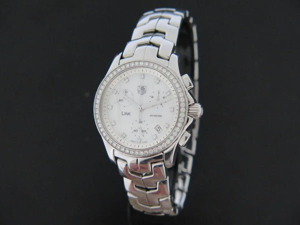 Tag Heuer Link MOP Diamonds