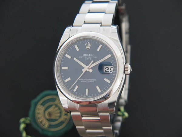 Rolex Date Blue Dial