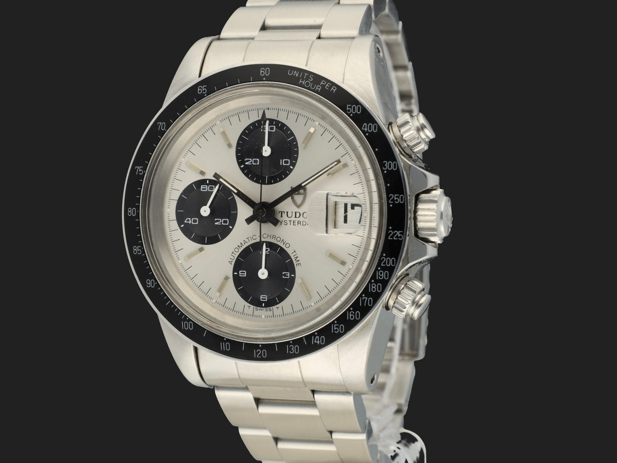 Tudor Oysterdate "Big Block" Chrono Silver Dial 94200 (1)