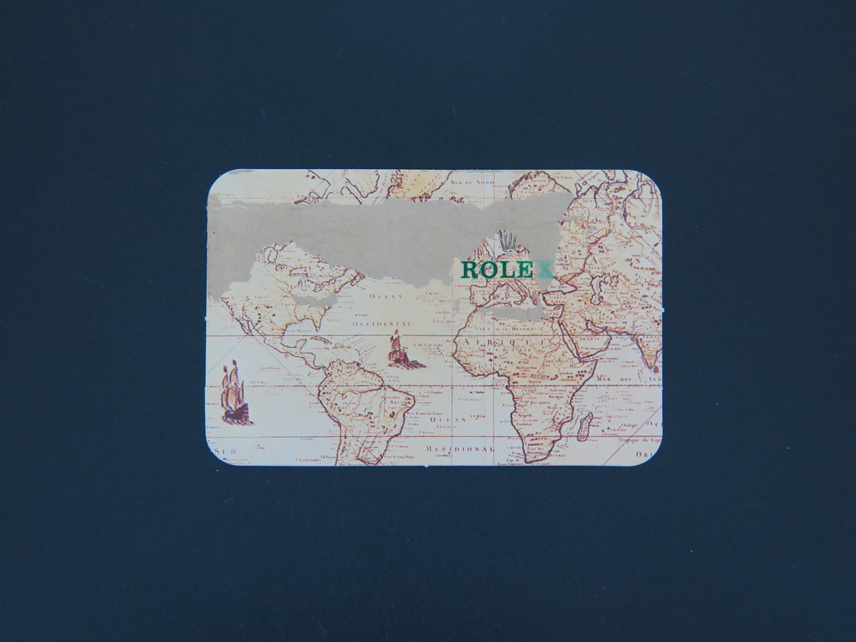 Rolex Calendar Card 1988 / 1989 (1)