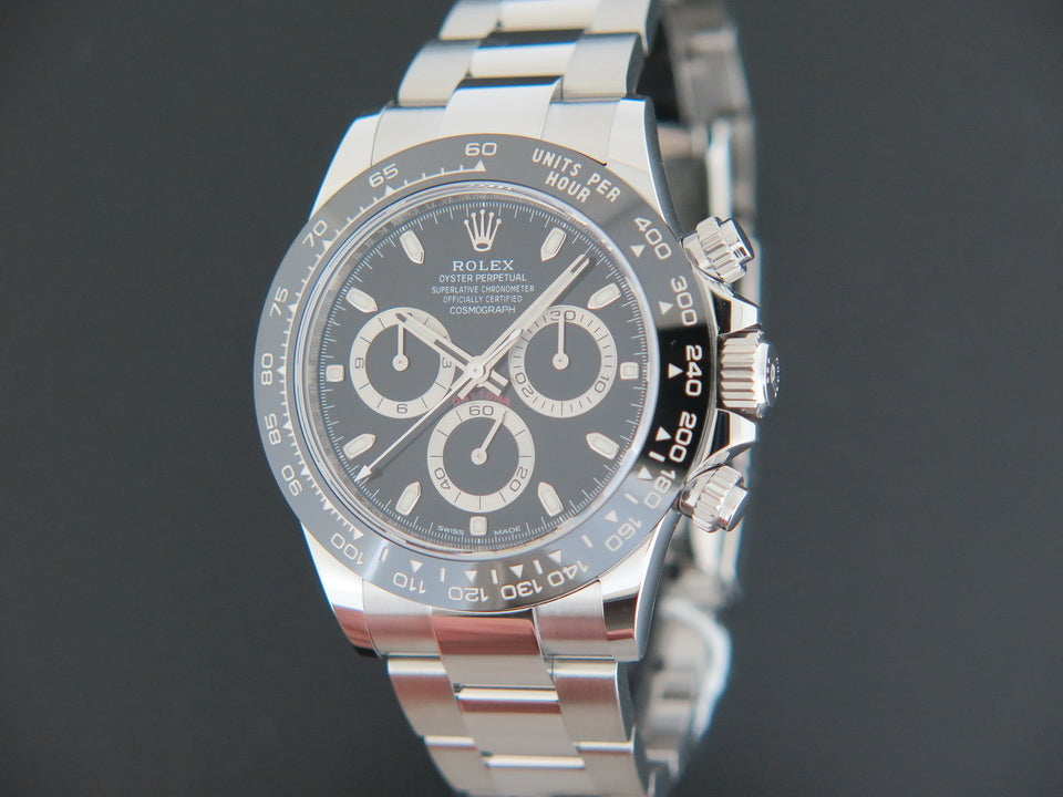 Rolex Daytona Black Dial NEW 116500LN (1)