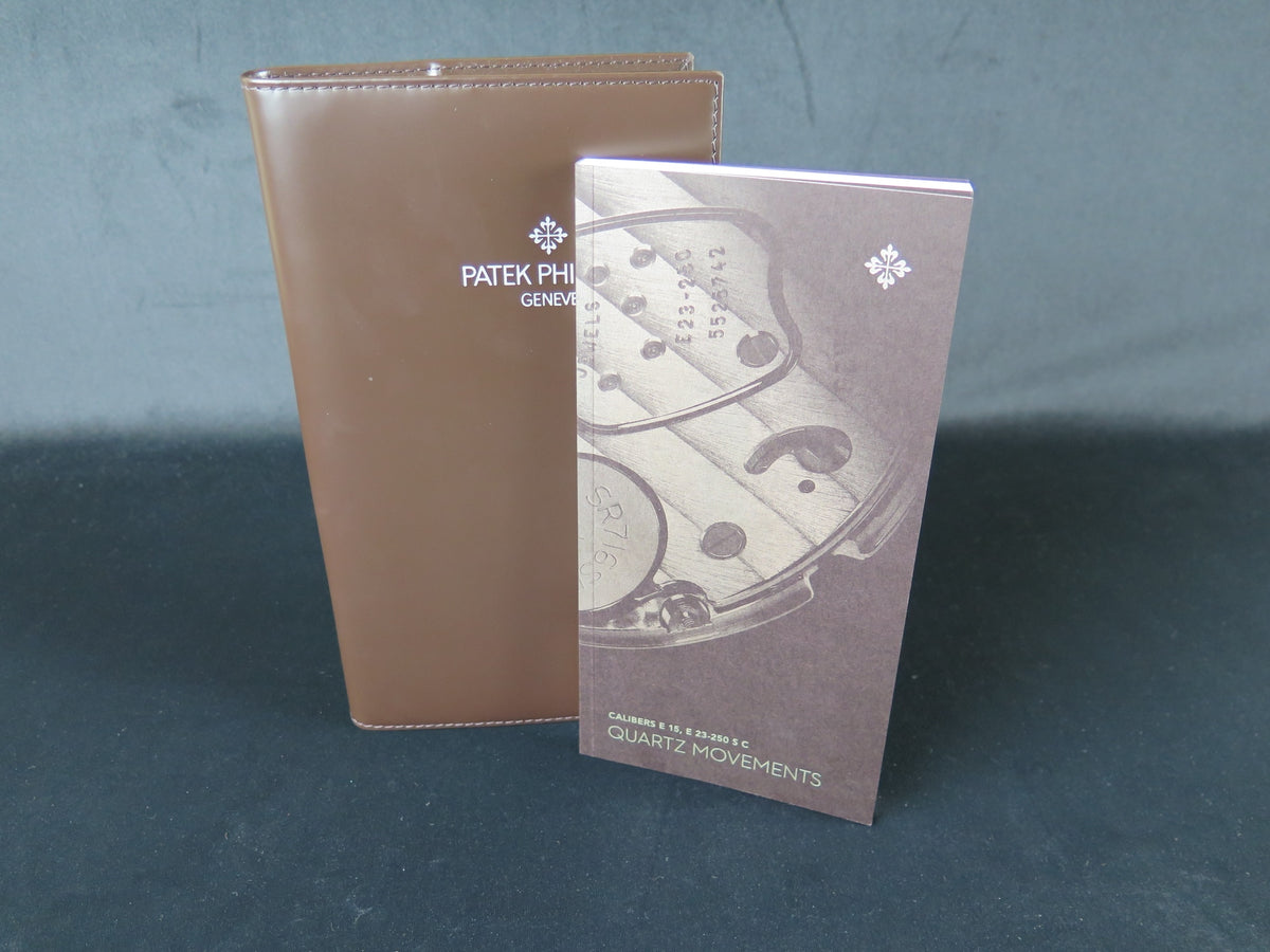 Patek Philippe Folder with Instruction Manual Calibers E 15 / E 23-250 S C NEW (1)
