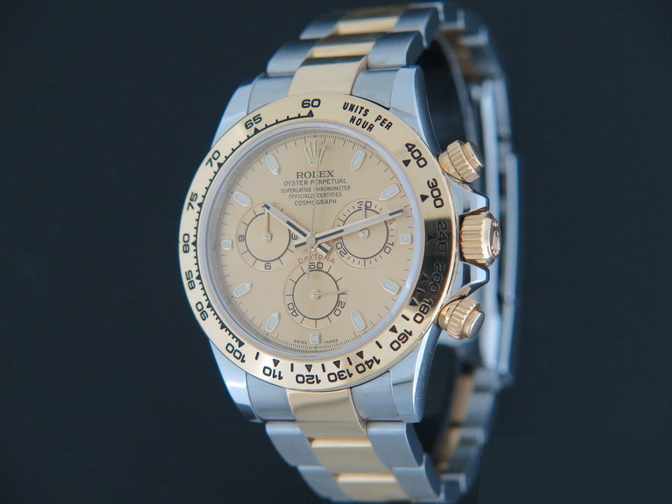 Rolex Daytona Gold/Steel  116503  Champagne Dial   (1)