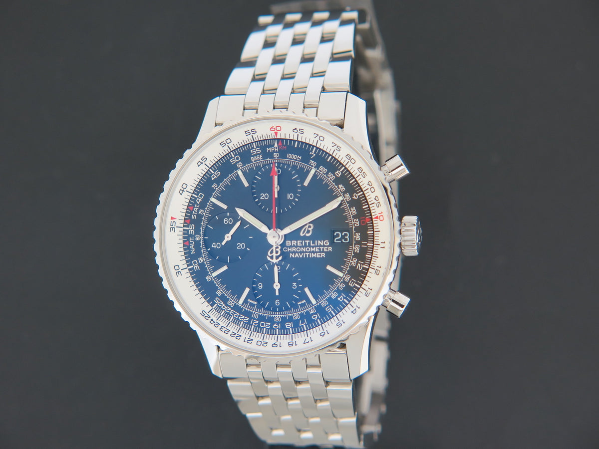 Breitling Navitimer Chronograph Black Dial 41 A13324 NEW (1)