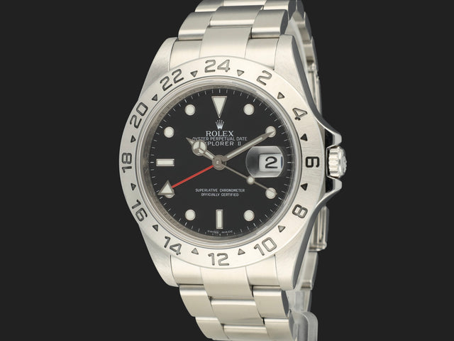 Rolex Explorer II Black Dial 16570