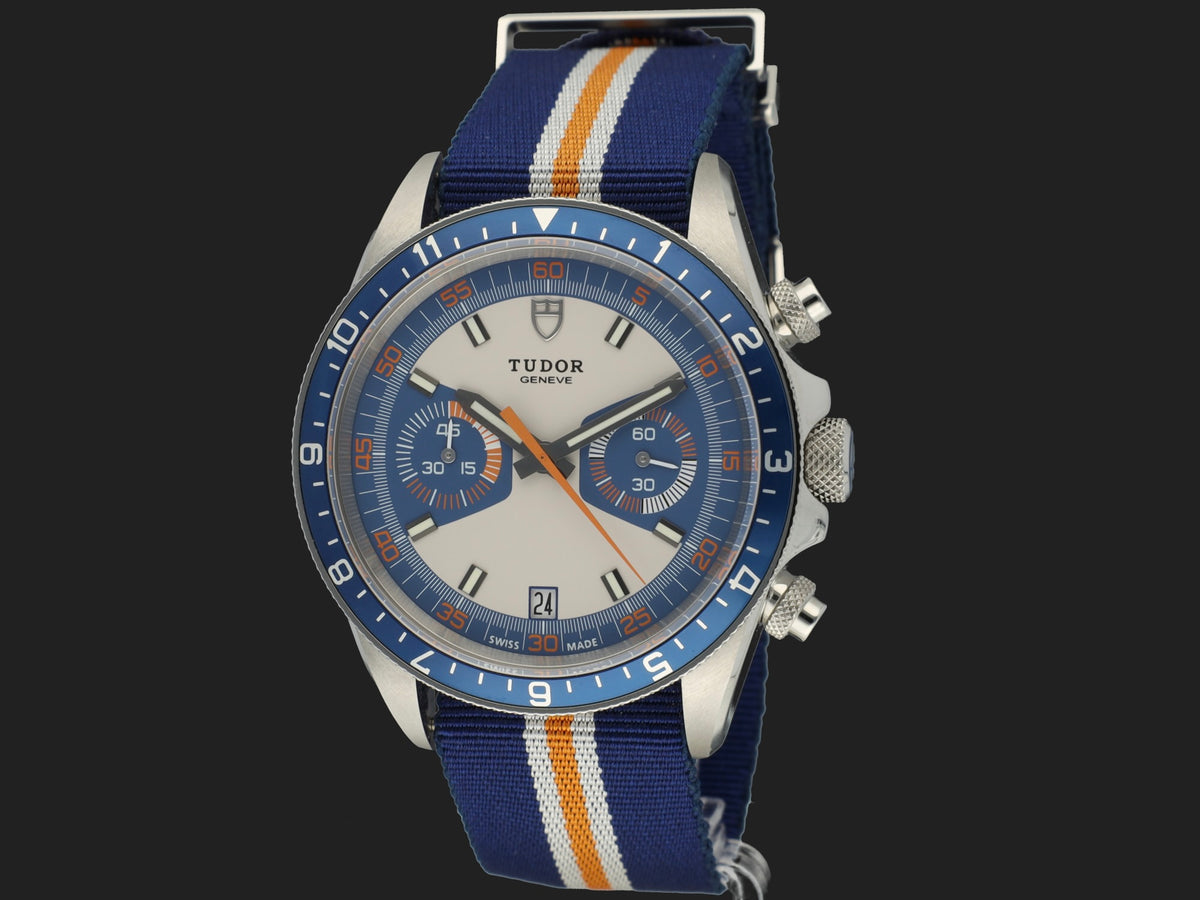 Tudor Heritage Chrono Blue 70330B NEW (1)