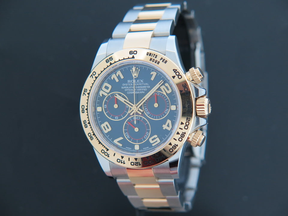 Rolex Daytona Gold/Steel  NEW 116503   Blue Dial   (1)