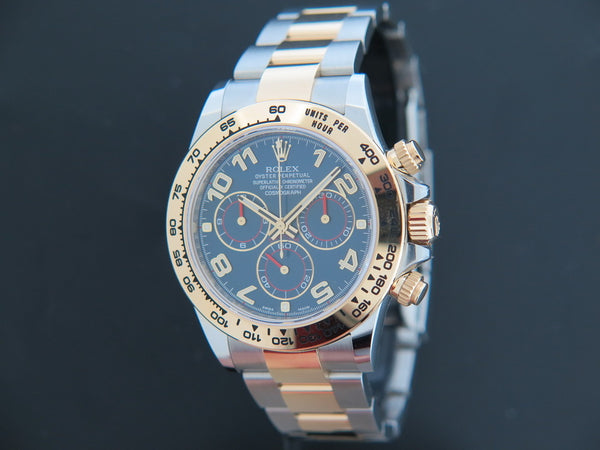 Rolex Daytona Gold/Steel Blue Dial