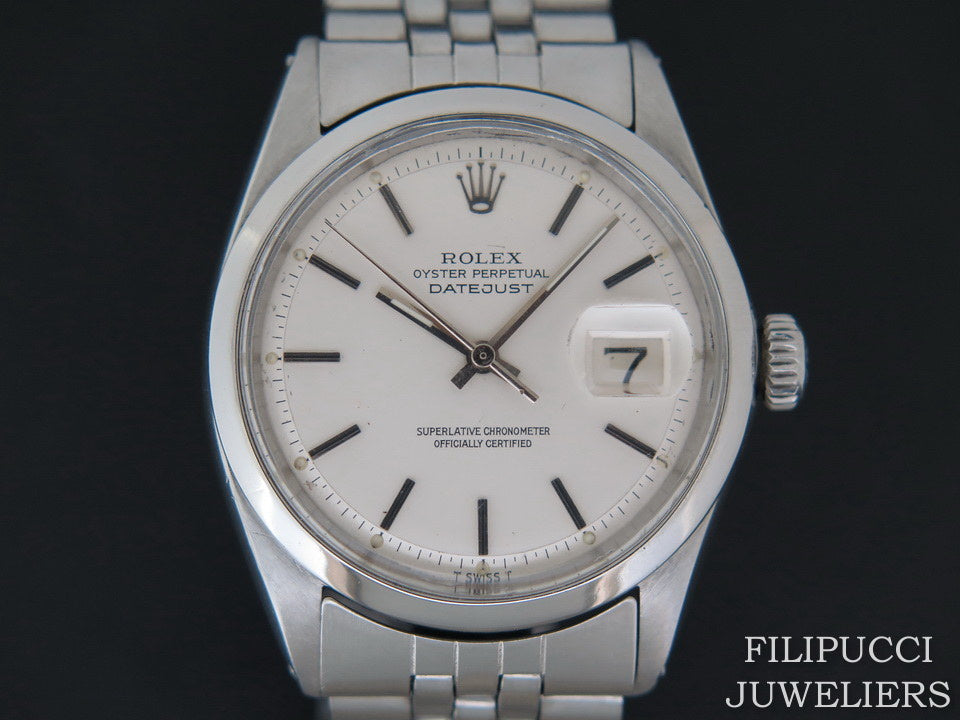 Rolex Datejust Silver Dial 1600 (1)