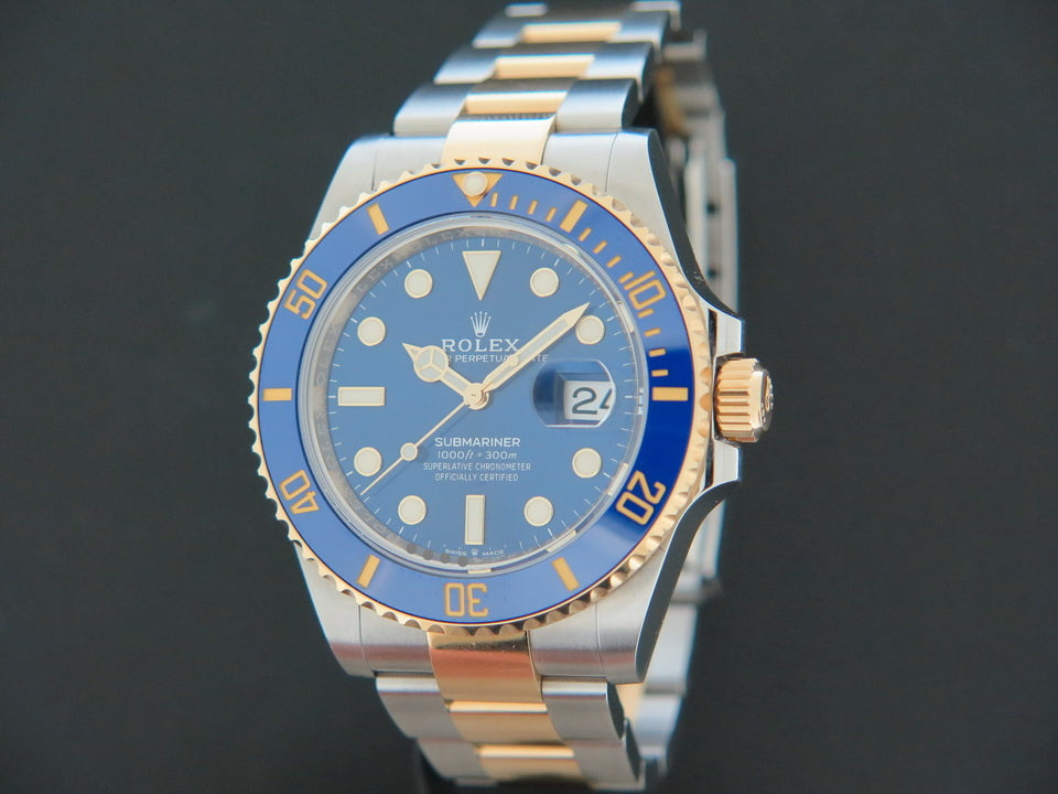 Rolex Submariner Gold/Steel 126613LB 116500LN (1)