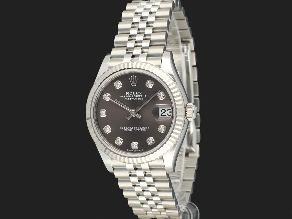 Rolex Datejust 31 Dark Grey Diamond Dial 278274 NEW  (1)
