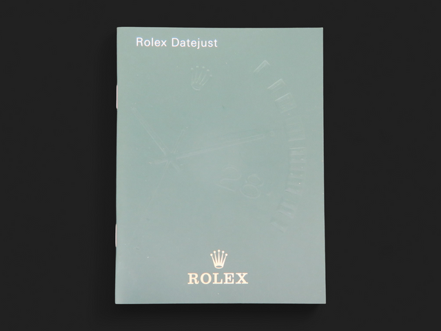 Rolex Datejust Booklet