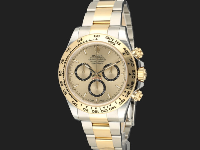 Rolex Daytona Steel/Gold Champagne Dial