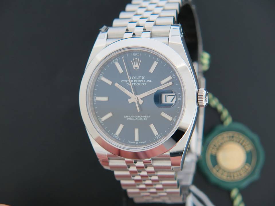 Rolex Datejust 41 Blue Dial NEW 126300  (1)
