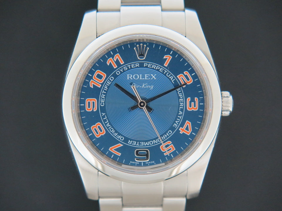 Rolex Air-King Blue Dial 114200 (1)
