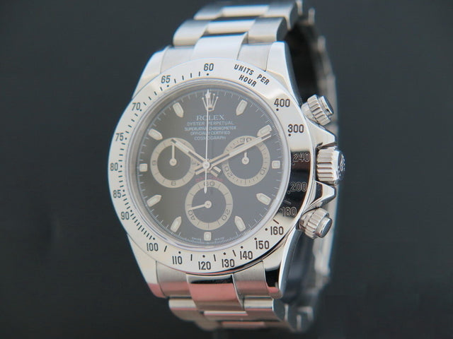 Rolex Daytona Black Dial D-Serial