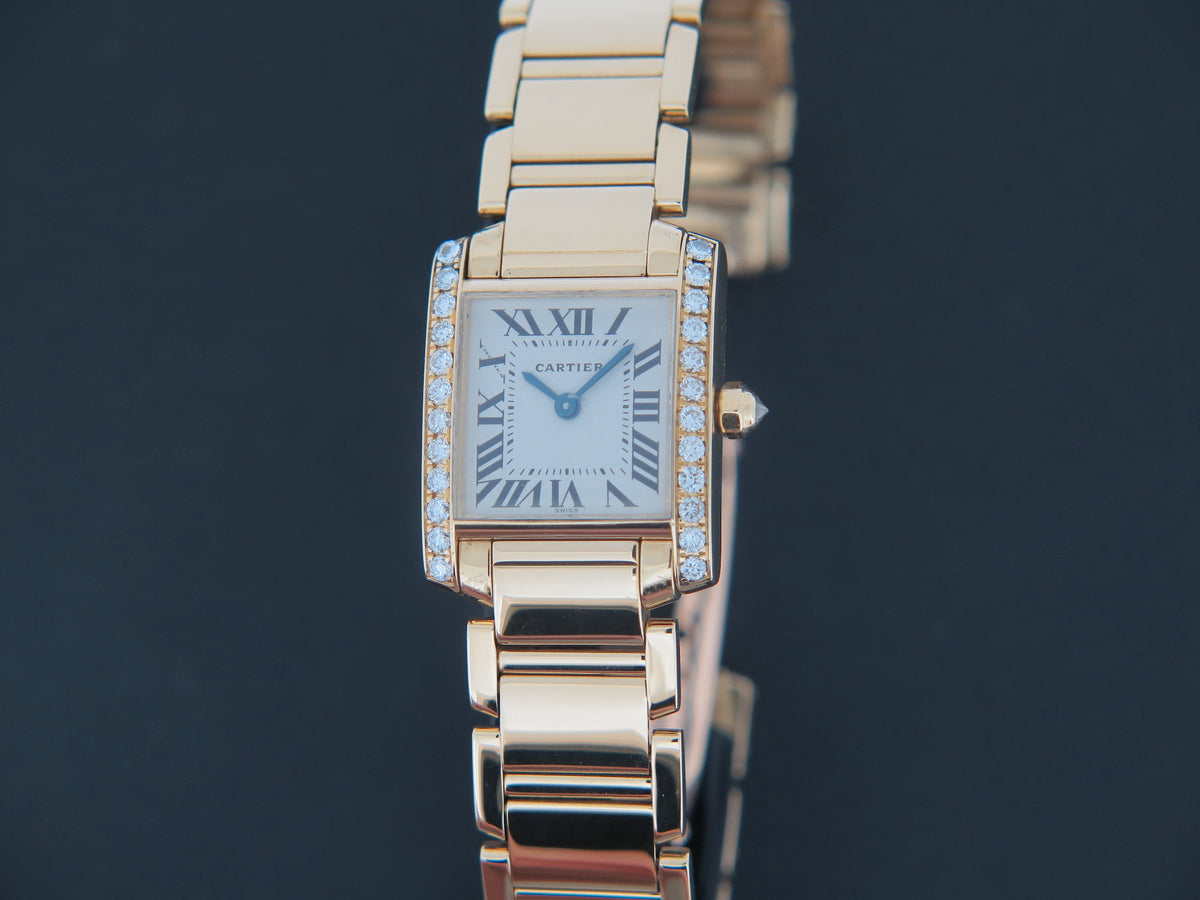 Cartier Tank Francaise SM Yellow Gold 2385 (1)