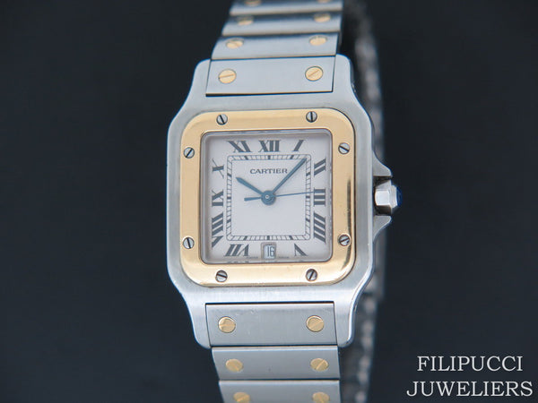 Cartier Santos Galbee Gold/Steel 1566