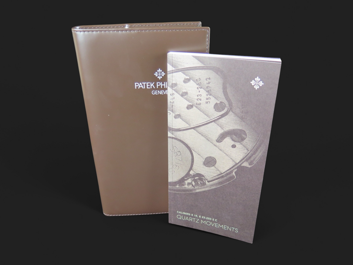 Patek Philippe Folder with Instruction Manual Calibers E 15 / E 23-250 S C NEW (1)