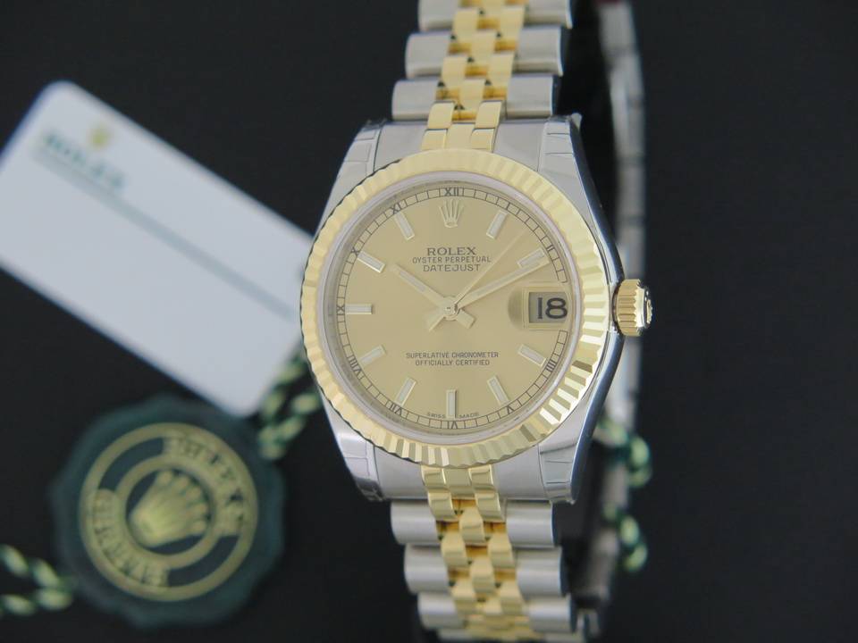 Rolex Datejust Gold/Steel NEW 178273  (1)