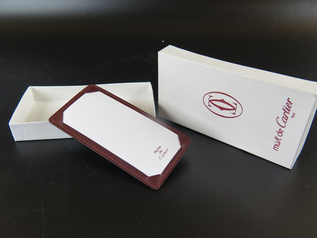 Cartier Notepad