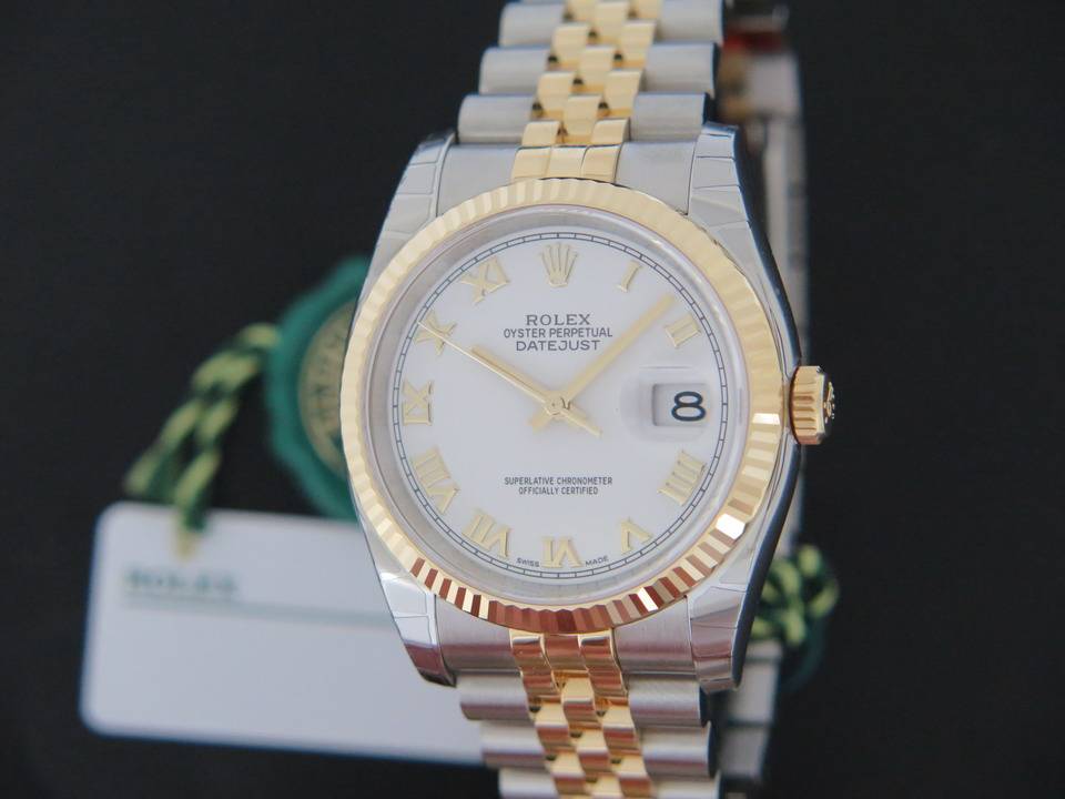 Rolex Oyster Perpetual Datejust Gold / Steel NEW (1)