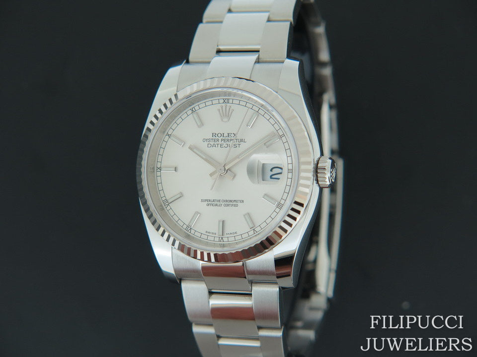 Rolex Datejust Silver Dial 116234 NEW    (1)