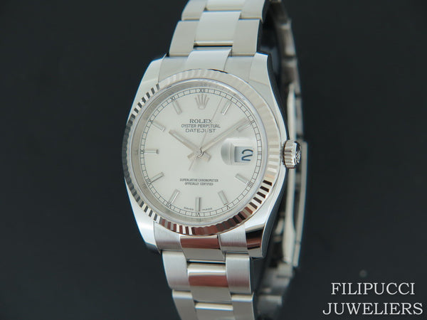 Rolex Datejust Silver Dial