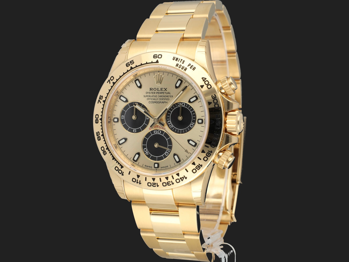Rolex Daytona Yellow Gold Champagne Dial 116508 NEW (1)