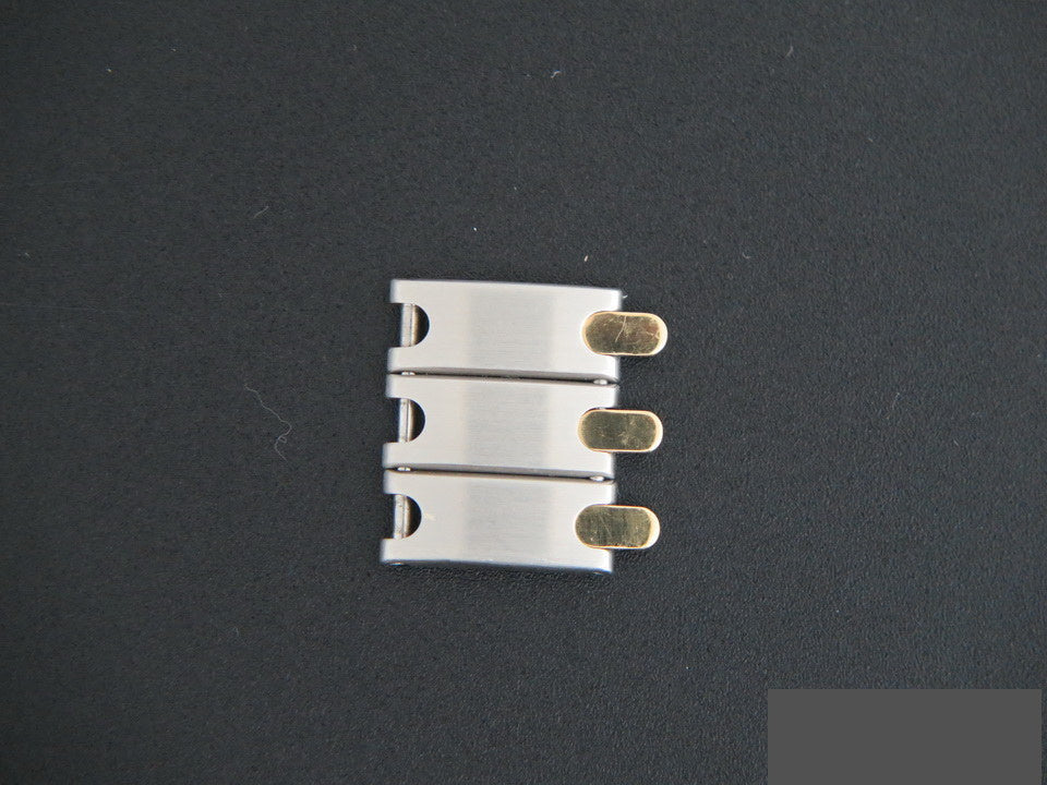 Pequignet Gold/Steel 20 MM Link  (1)