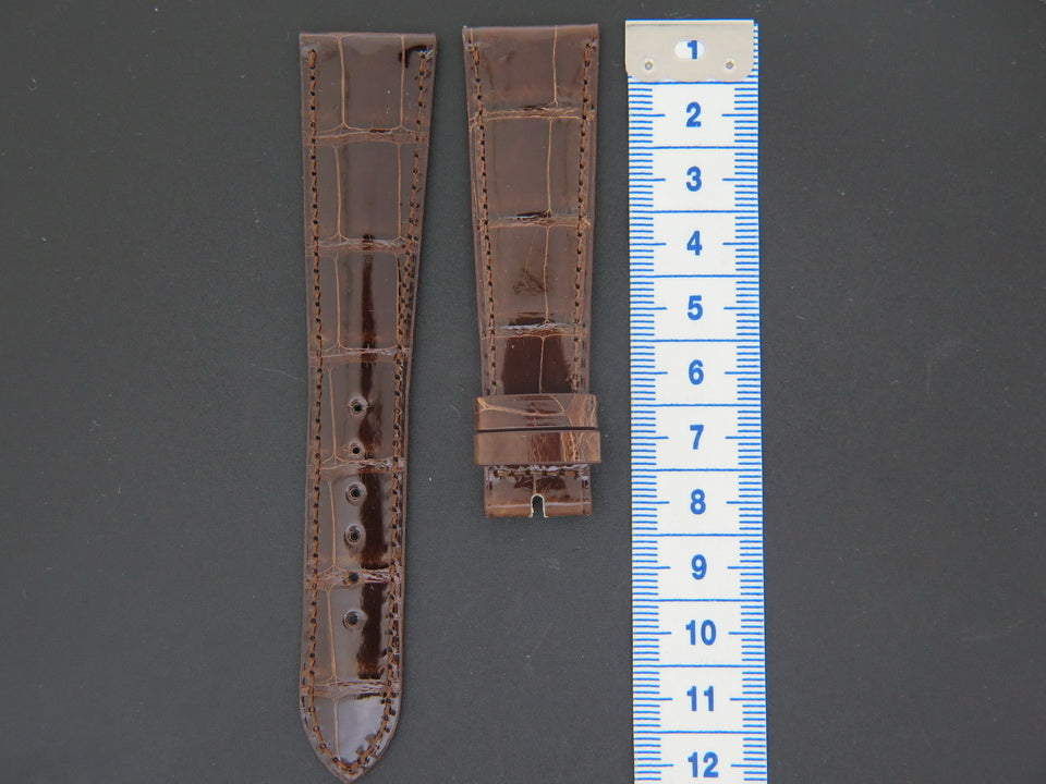 Patek Philippe Brown Alligator Strap 21 mm NEW (1)