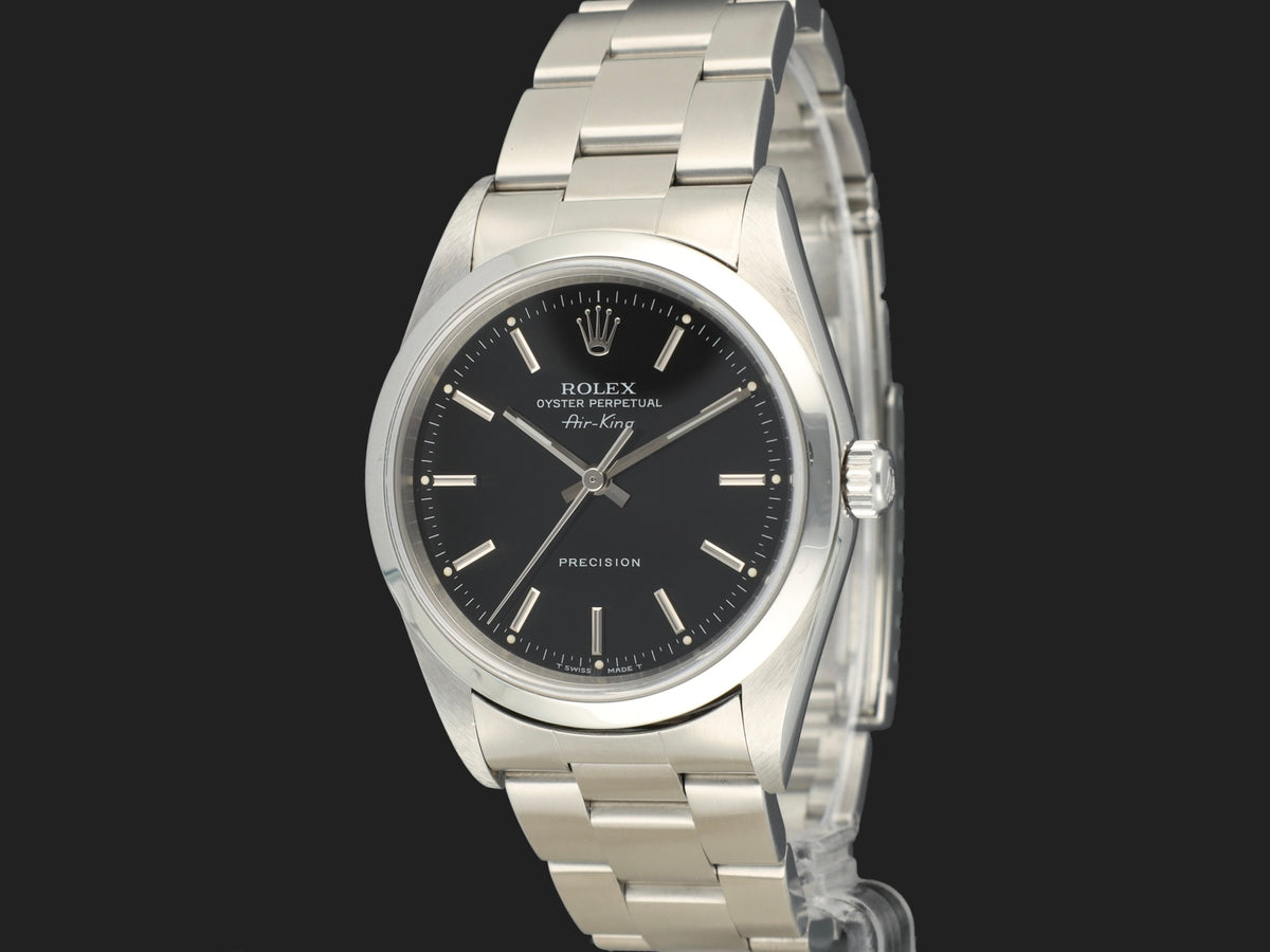 Rolex Air-King Black Dial 14000 (1)