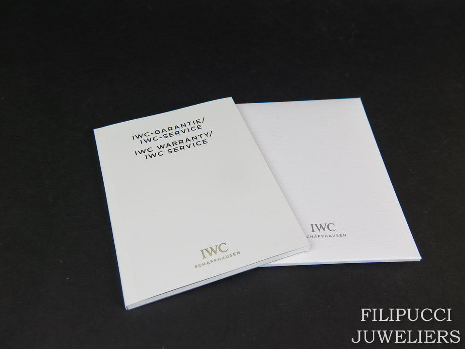 IWC Warranty Booklet & Polishing Cloth