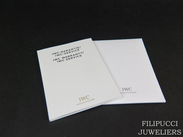IWC Warranty Booklet & Polishing Cloth