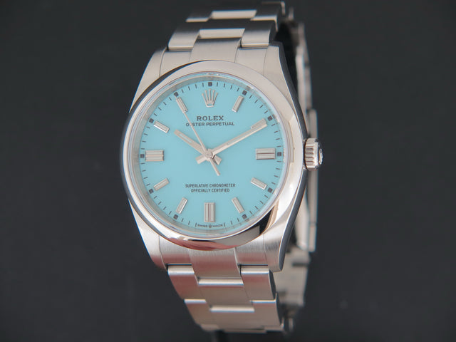 Rolex Oyster Perpetual 36 Turquoise Dial