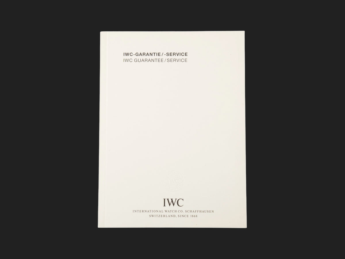 IWC Warranty Booklet (1)