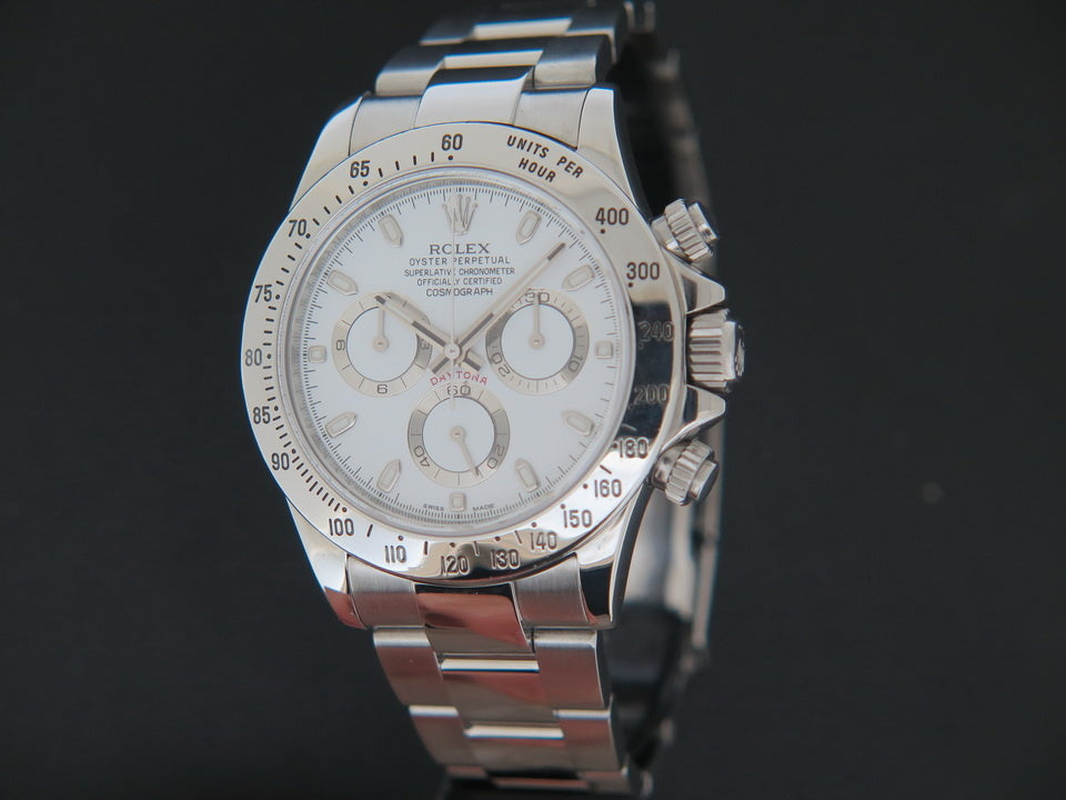 Rolex Daytona White Dial 116520 (1)