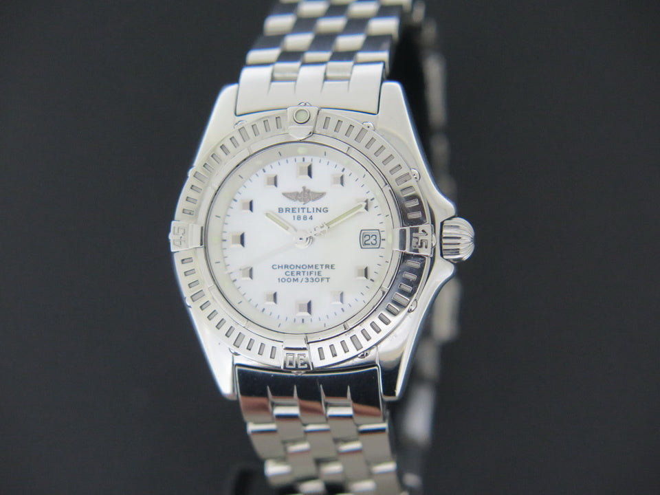 Breitling Callistino Mother of Pearl Dial A72345 (1)