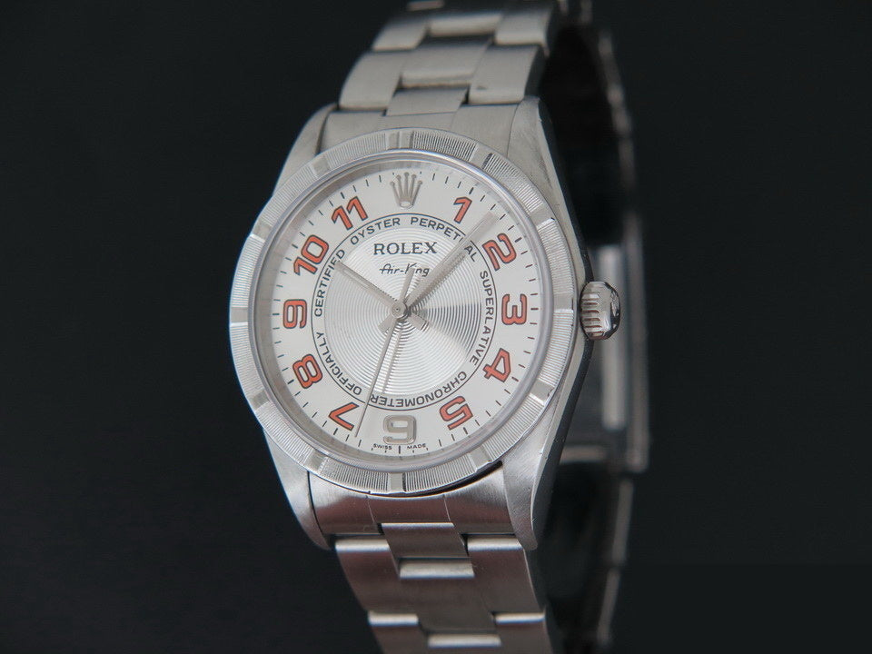 Rolex Air-King Silver Dial 14010 (1)
