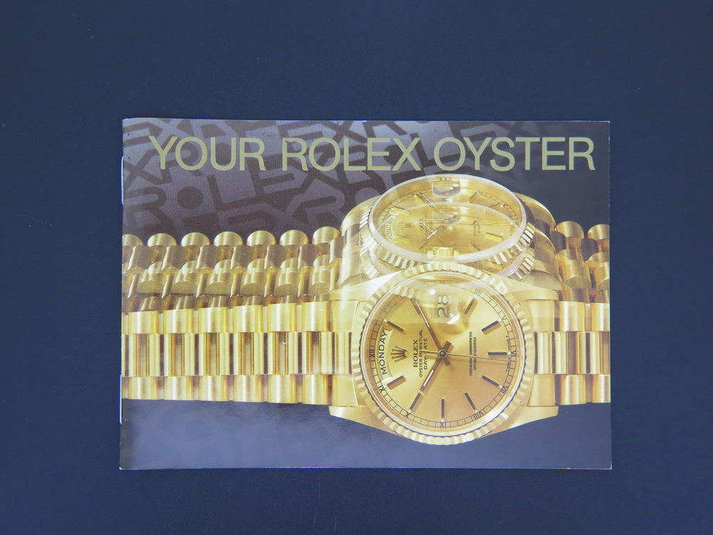 Rolex Oyster Booklet English (1)