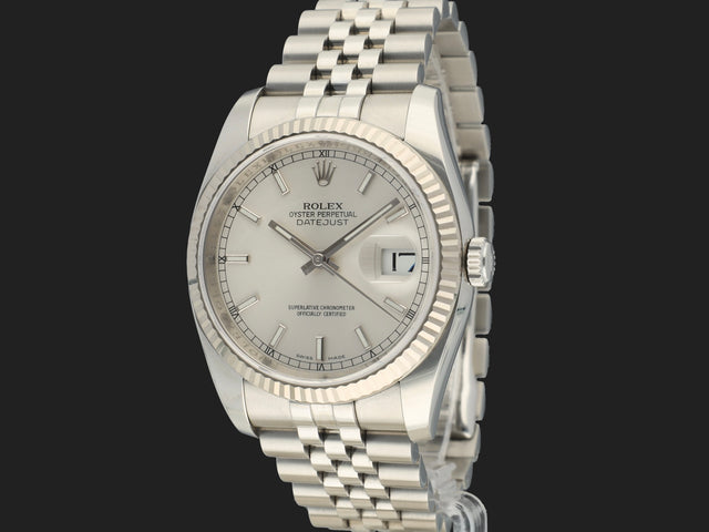 Rolex Datejust Silver Dial